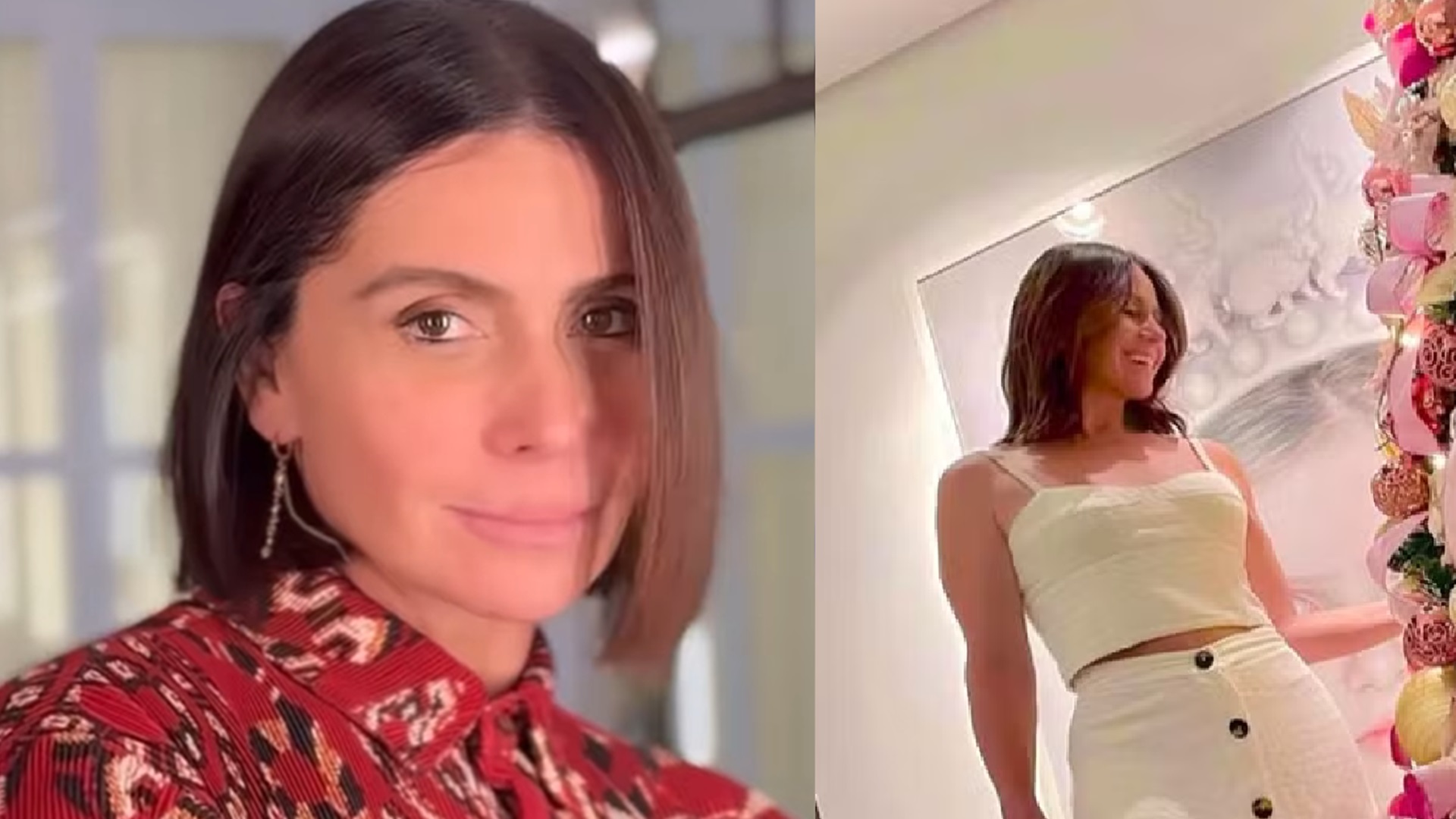 Giovanna Antonelli chama atenção ao mostrar sua árvore de Natal rosa: ‘Linda’