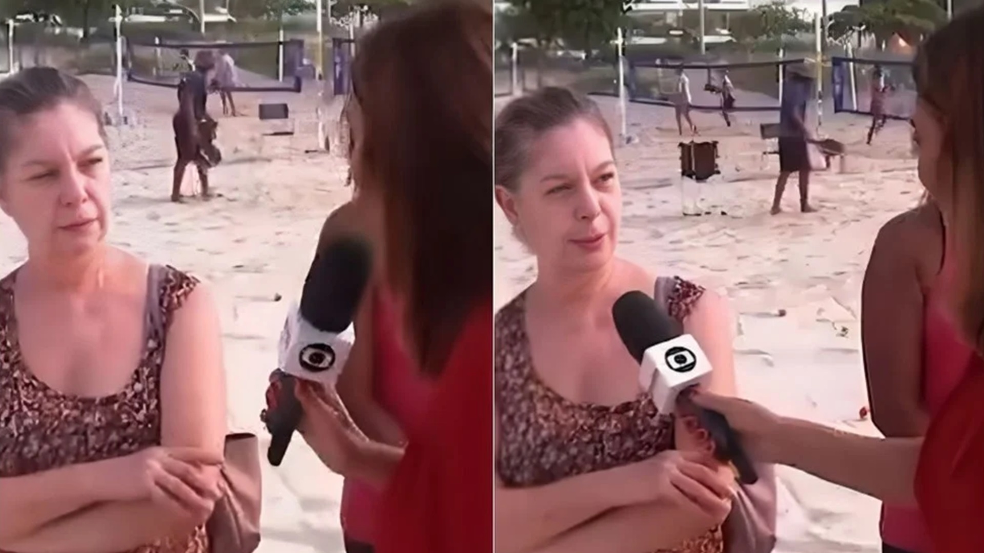 Resposta afiada de idosa a repórter da Globo repercute na web: ‘Mal-educada’