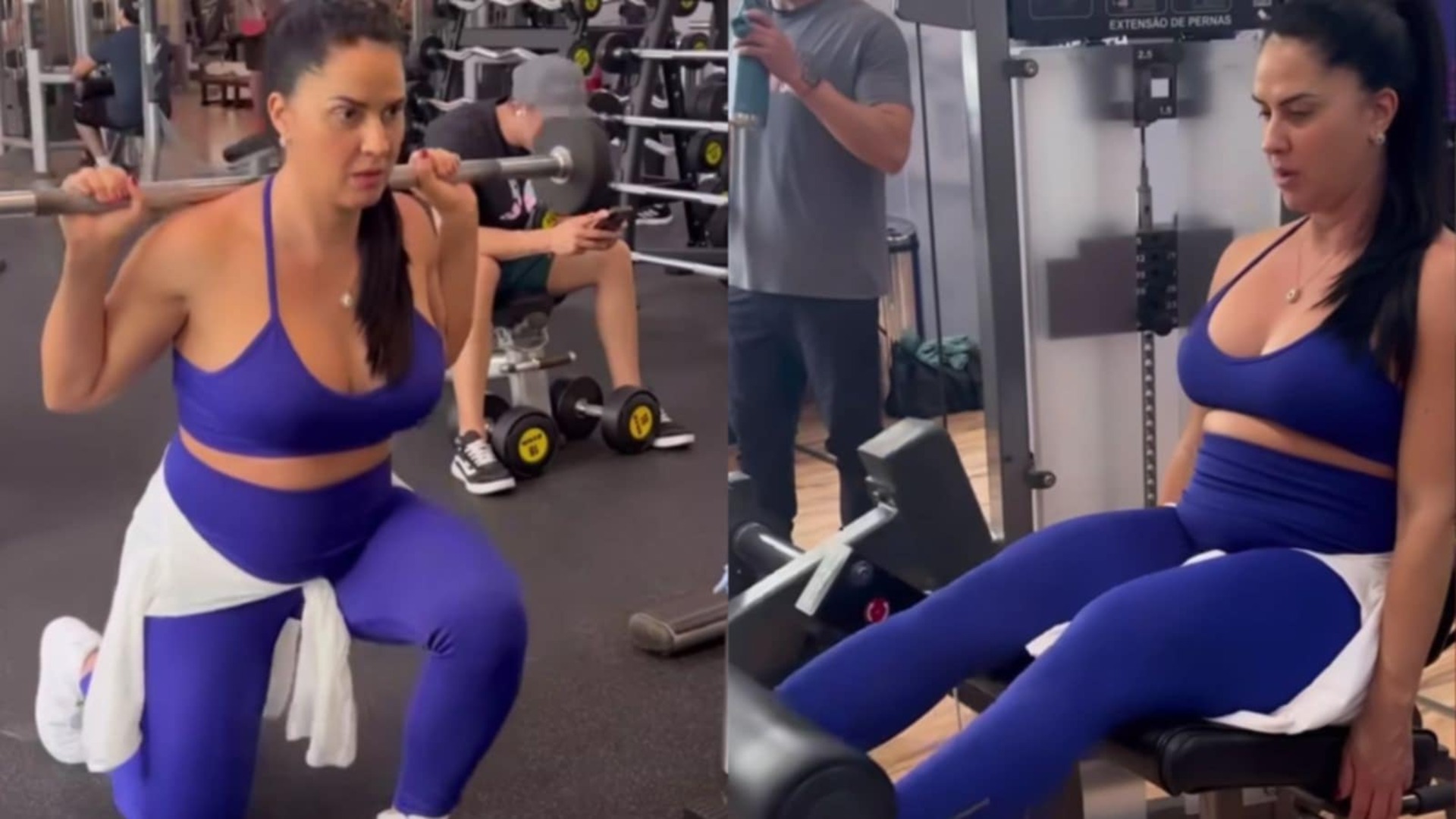 Graciele Lacerda treina grávida, mas isso pode? Personal responde