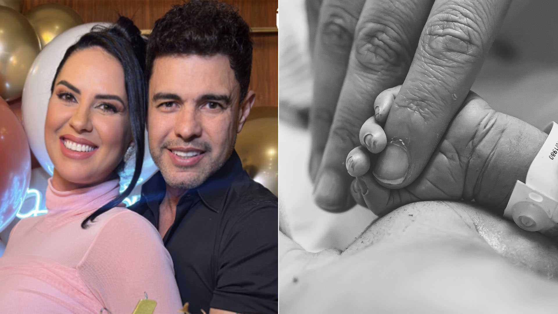 Saiba os detalhes do nascimento da filha de Zezé Di Camargo e Graciele