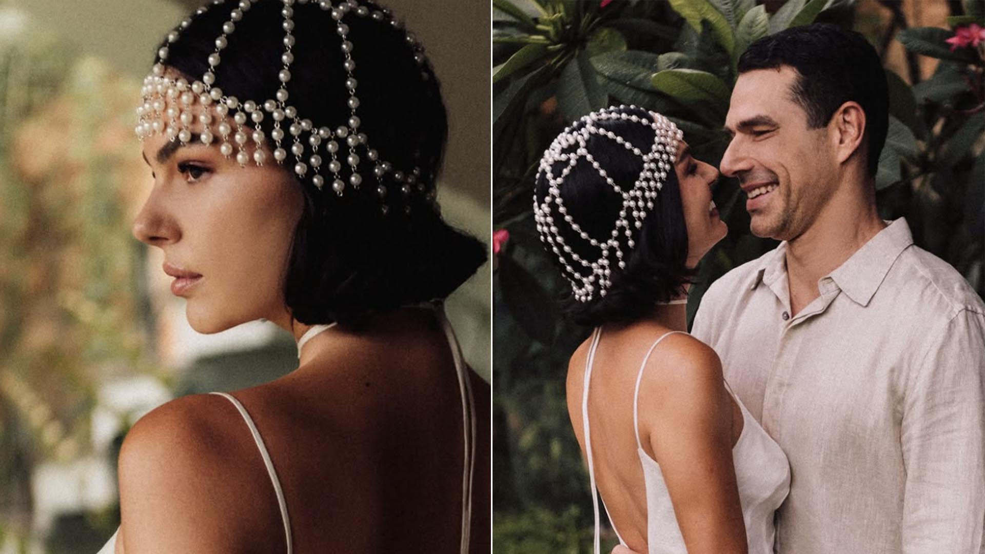 Isis Valverde mostra as primeiras fotos do seu casamento civil