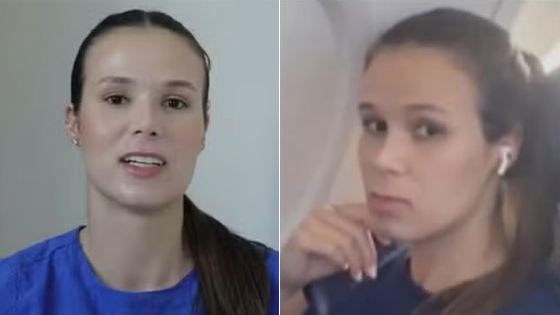 Mulher do caso da janela do avião revela que não consegue comer e dormir