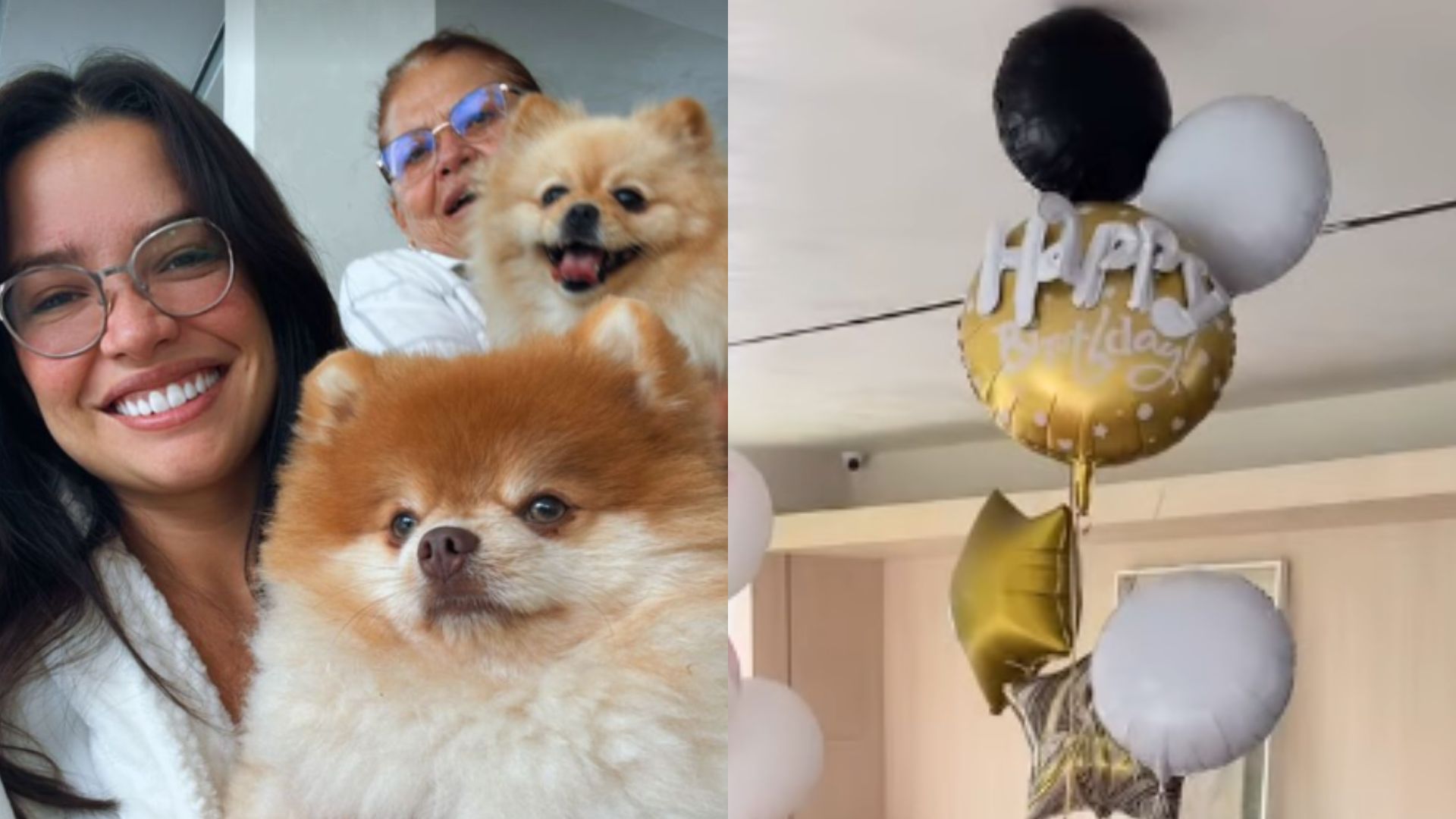 Juliette celebra aniversário de 35 anos e ganha bolinho surpresa da família