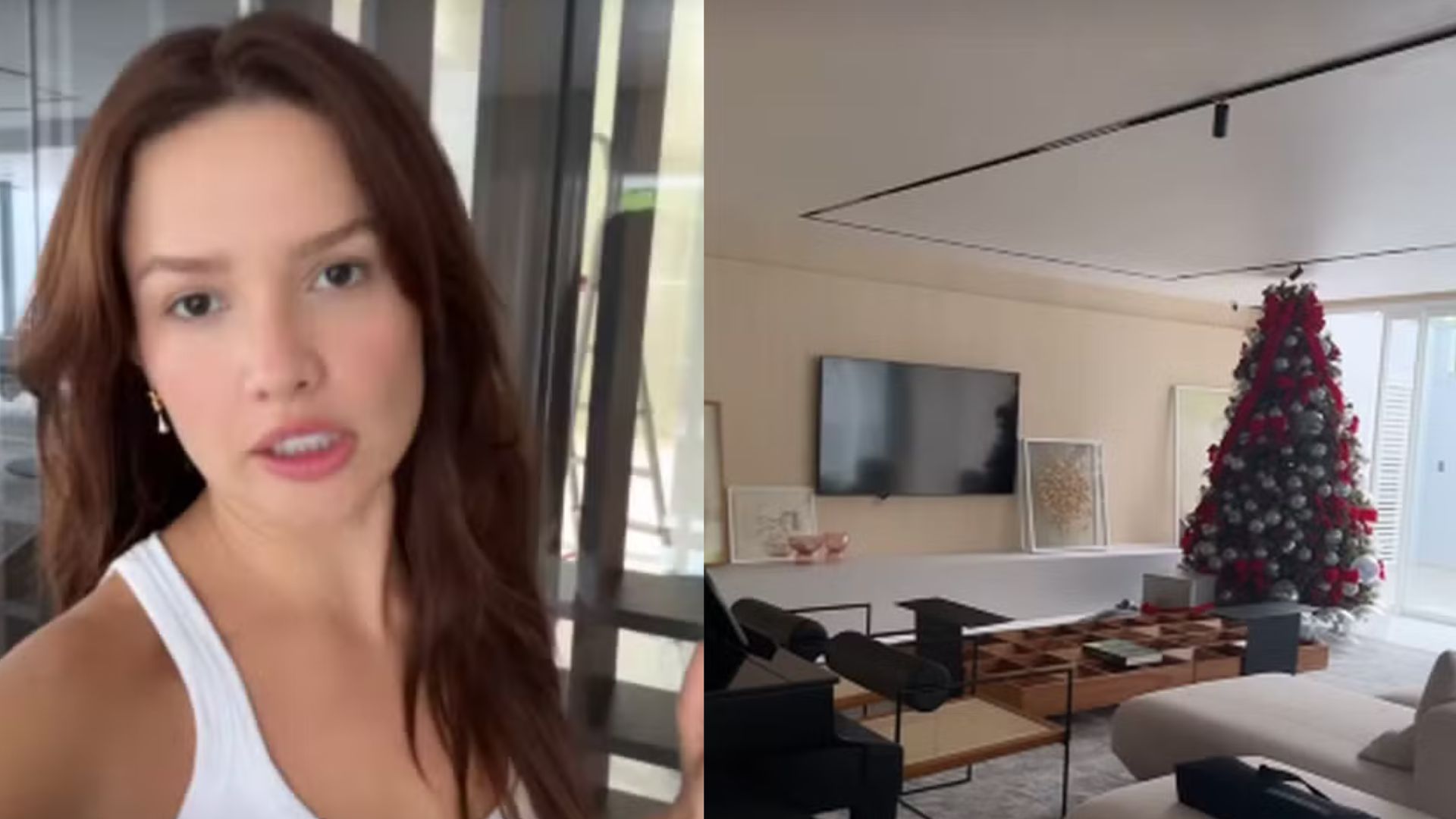 Juliette exibe detalhes da sua nova sala e adega em mansão no RJ