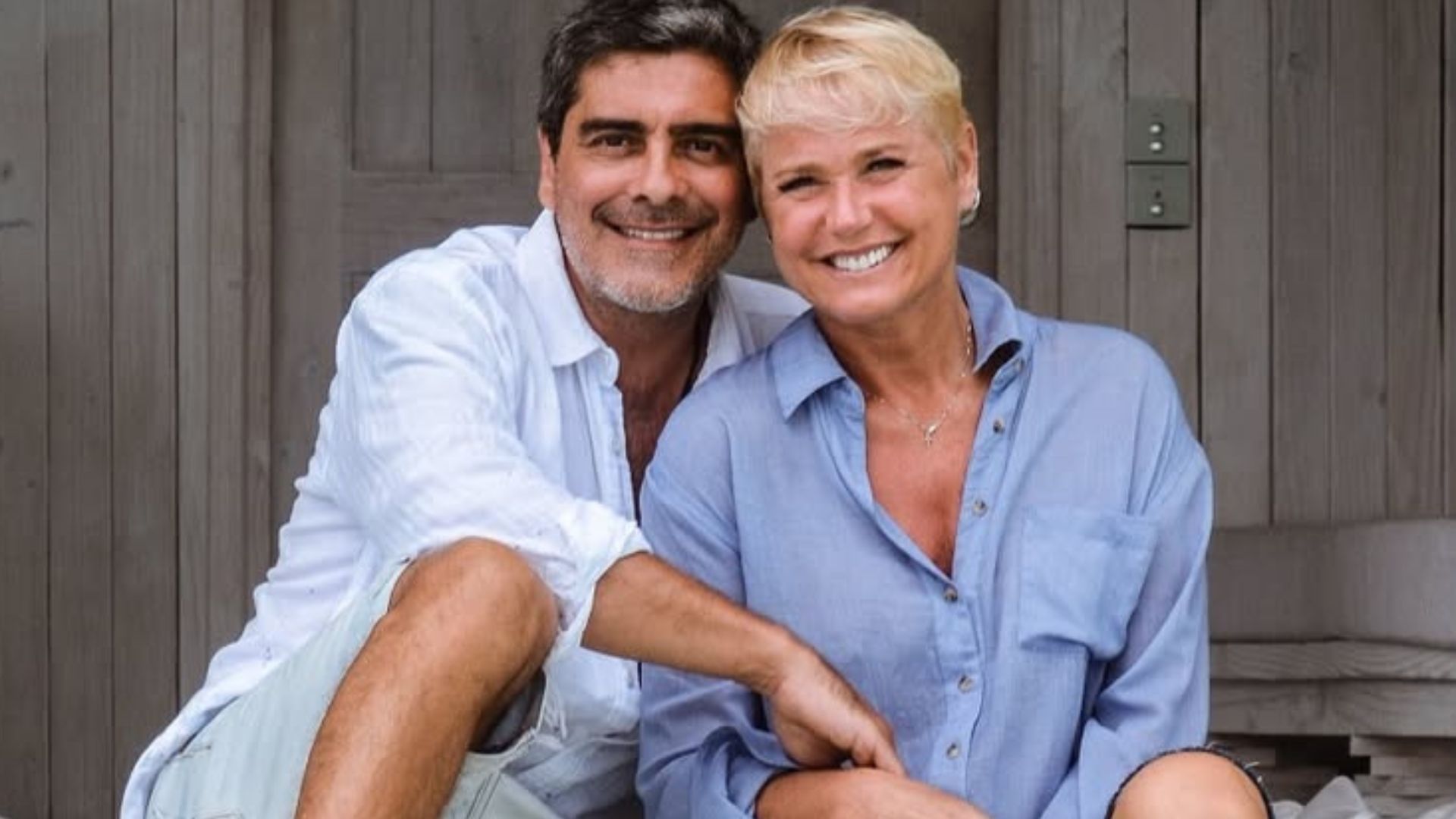 Junno Andrade se declara para Xuxa em celebração aos 12 anos de união