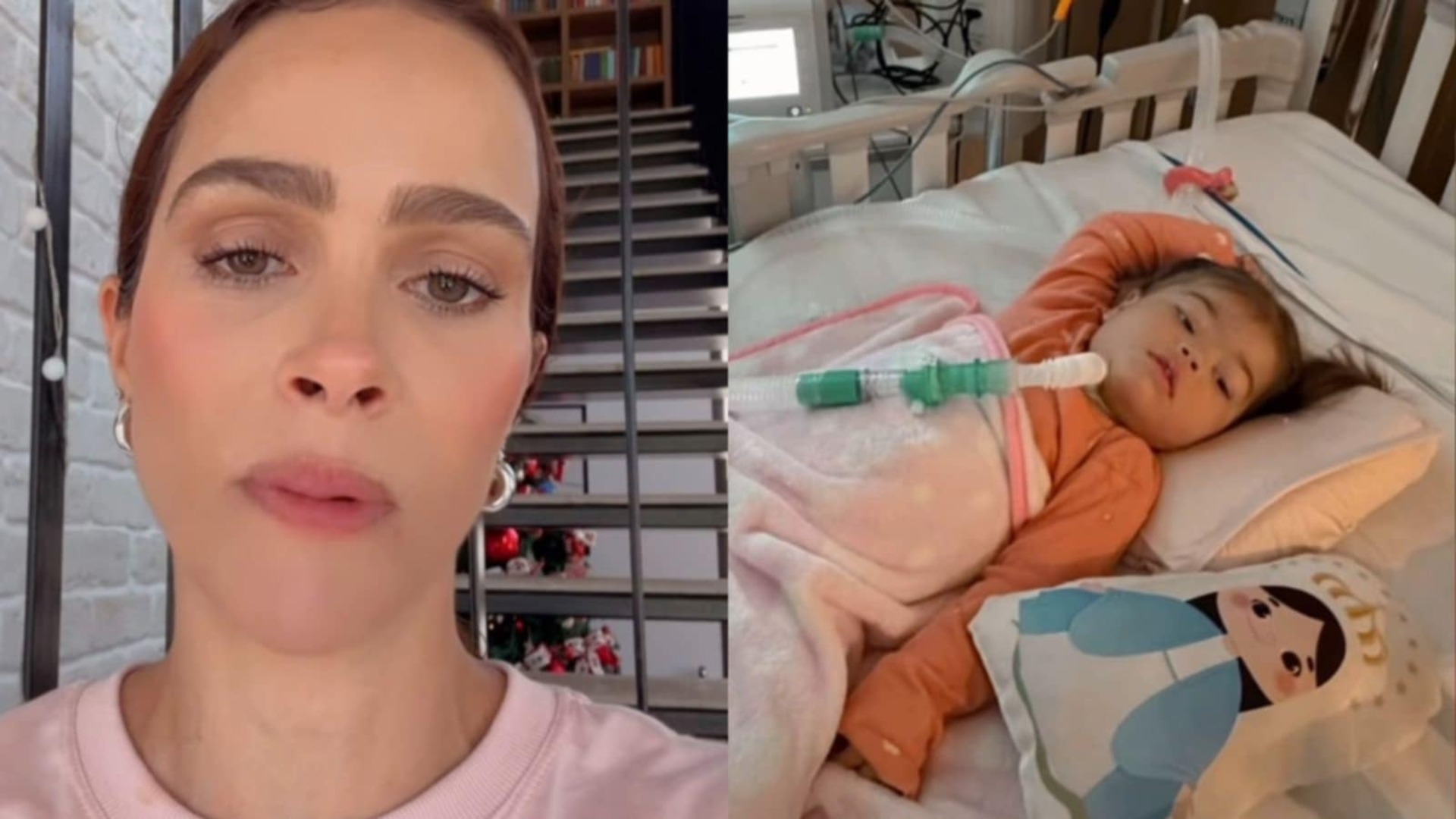 Leticia Cazarré revela estado de saúde da filha na UTI: ‘Várias infecções’
