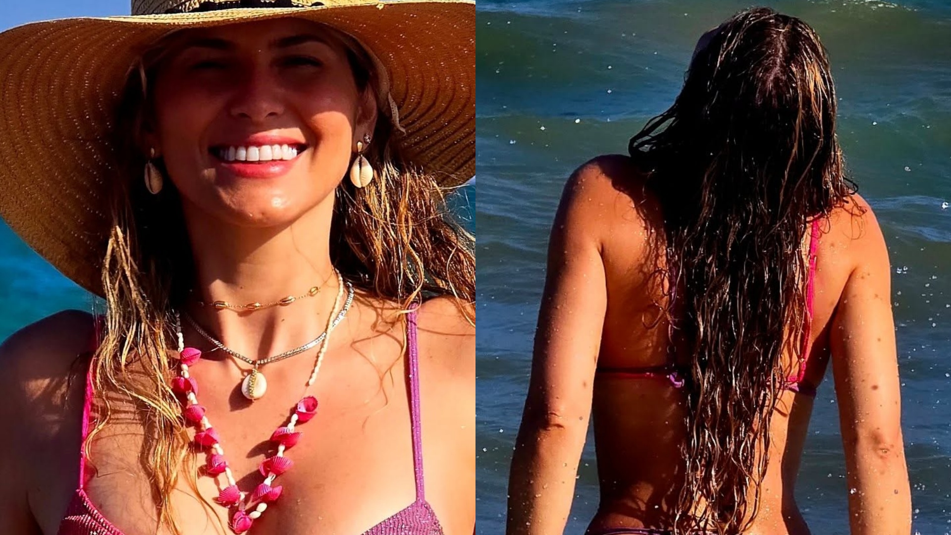 Lívia Andrade ostenta curvas impecáveis ao curtir o dia na praia
