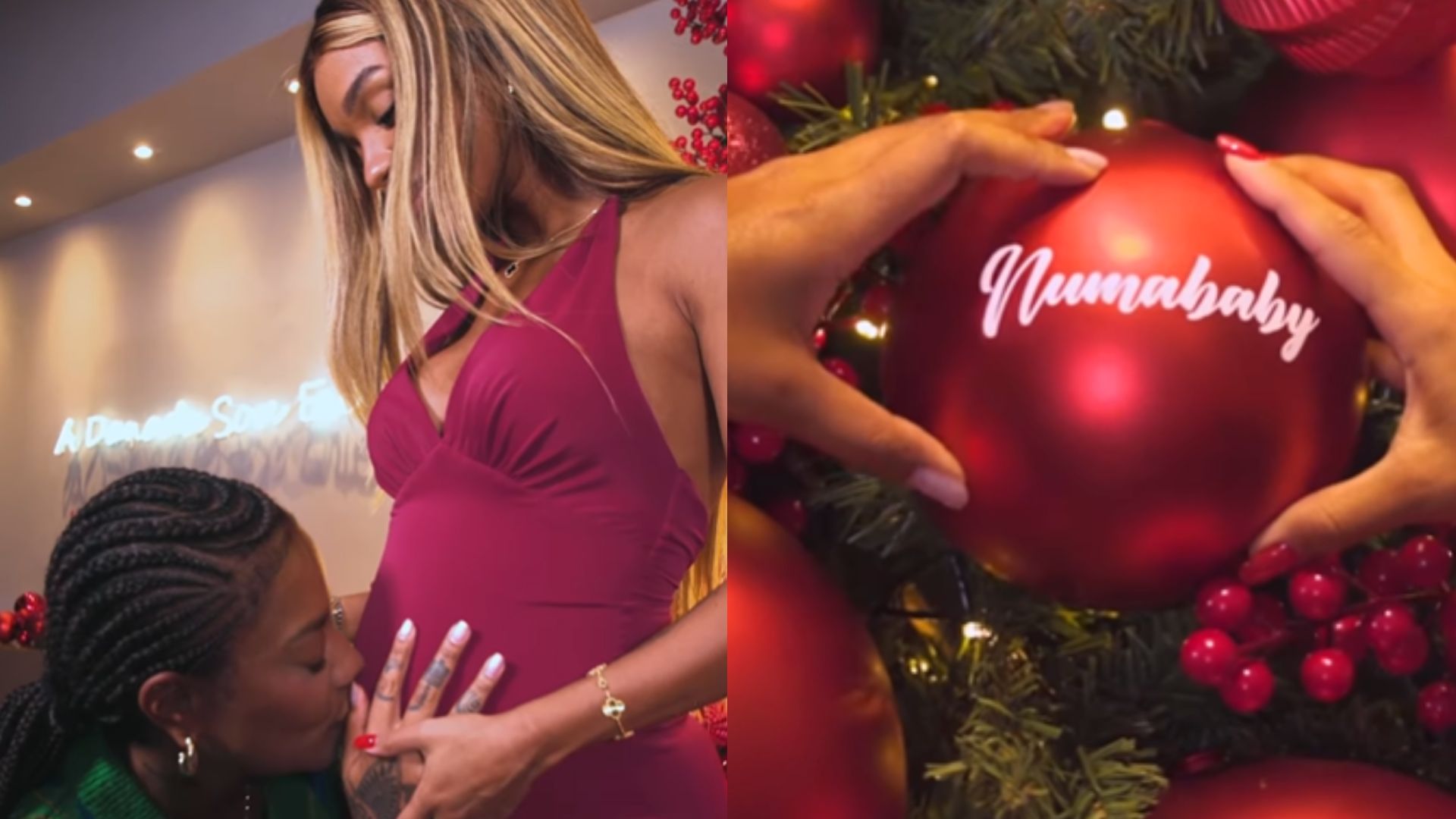 Brunna Gonçalves exibe decoração especial de Natal da casa com Ludmilla