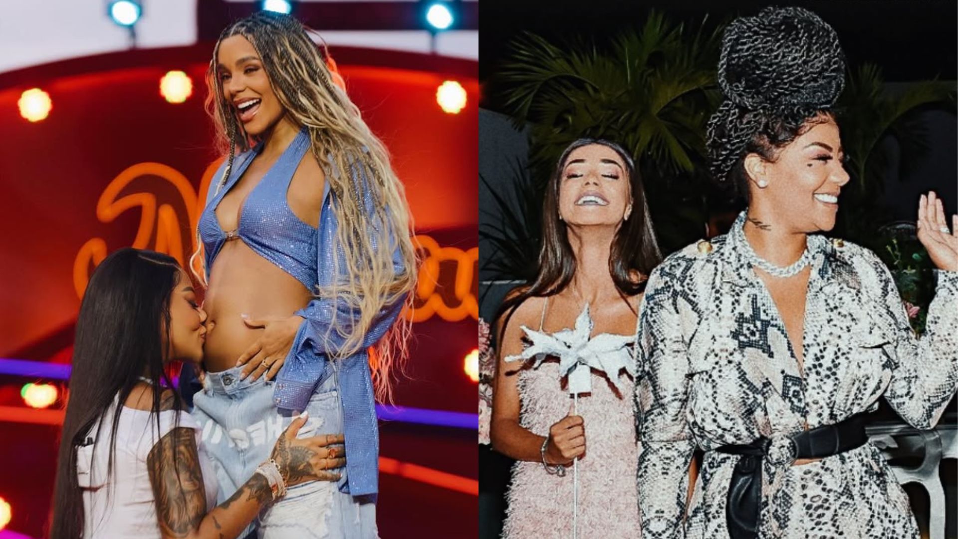 Ludmilla ganha homenagem de Brunna Gonçalves em aniversário de casamento