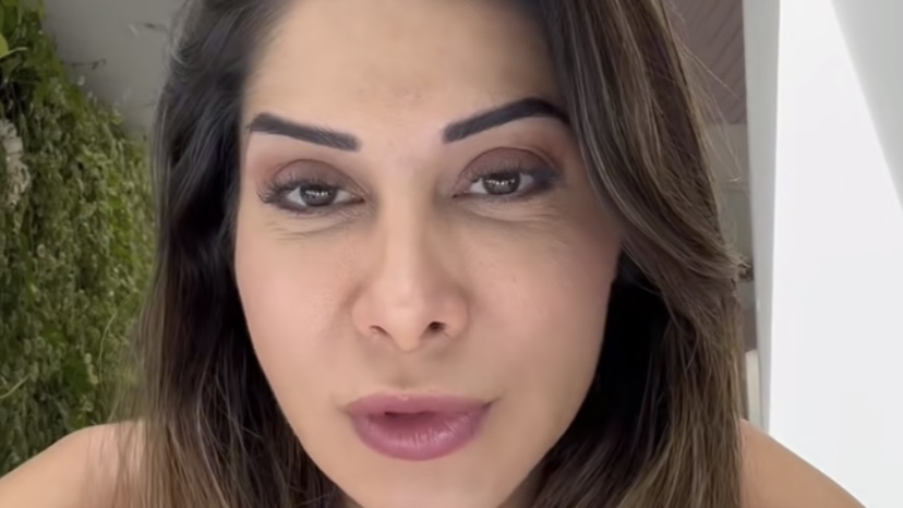 Grávida, Maíra Cardi vai ao médico para tirar implante de hormônios