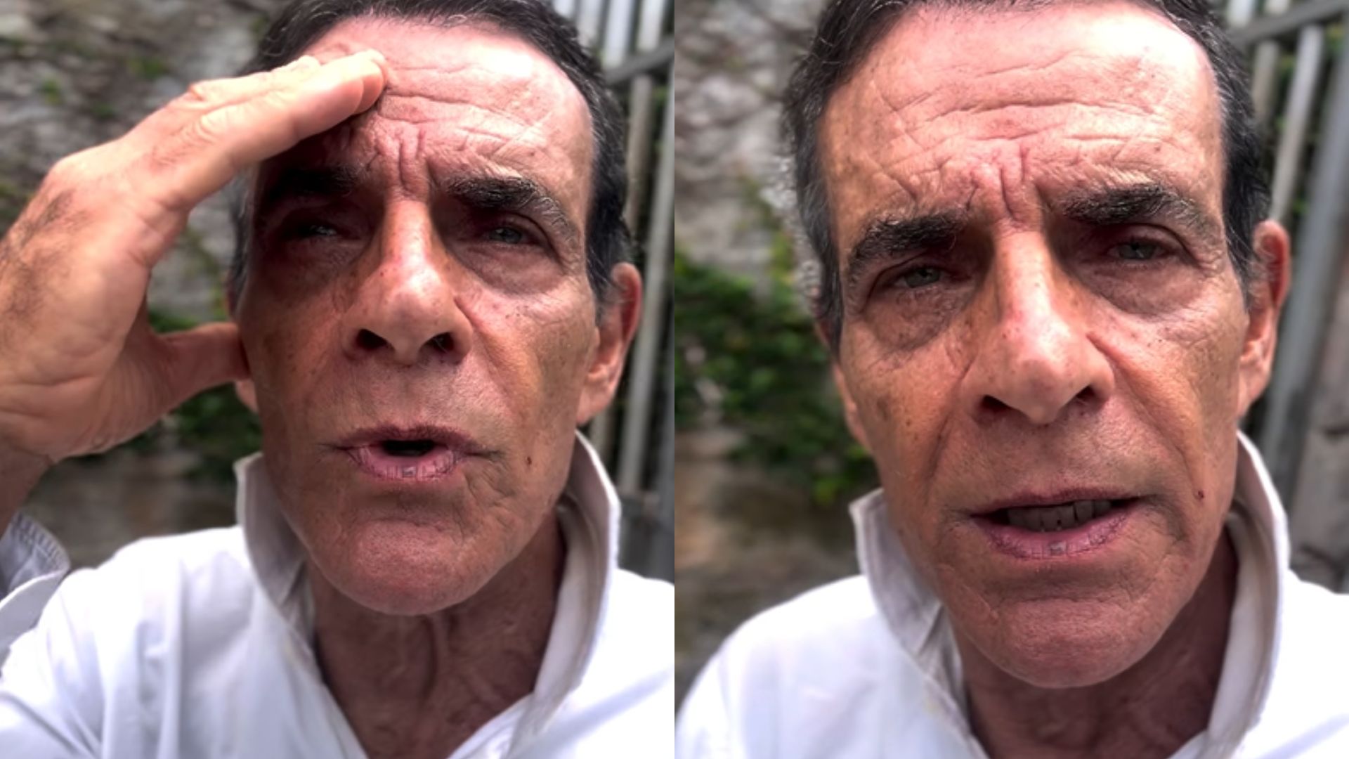 Mário Gomes mostra situação de sua antiga mansão meses após despejo