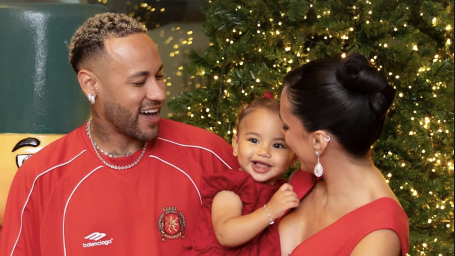 Veja a decoração luxuosa da festa de Natal de Neymar Jr