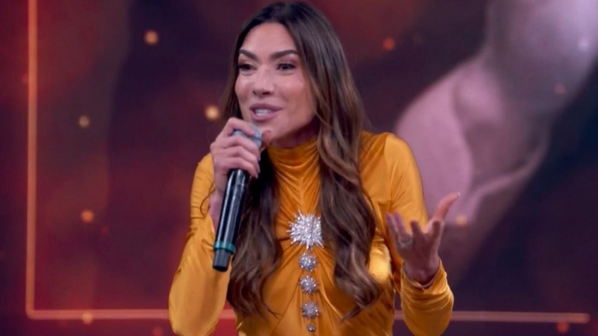 Patrícia Abravanel conta o que Huck disse em ligação após Melhores do Ano