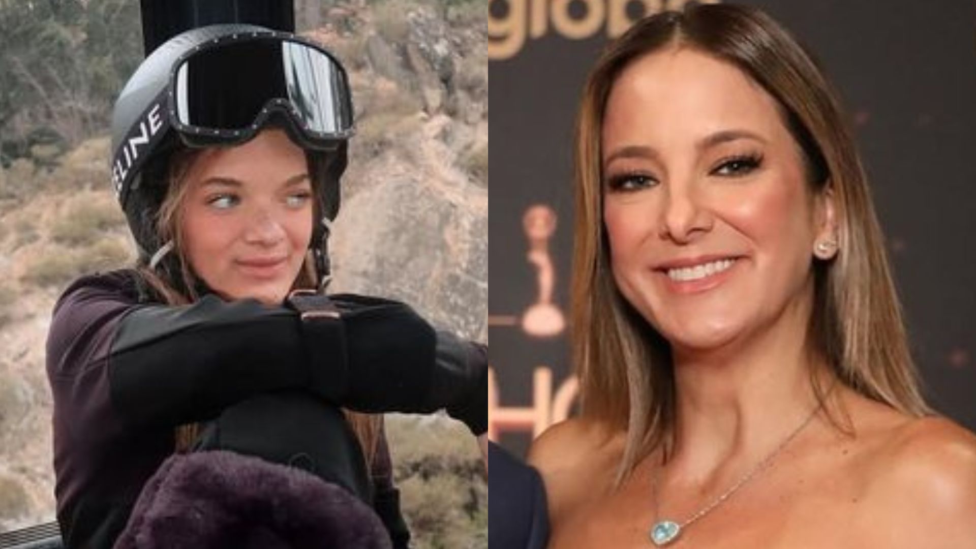 De look preto, Rafa Justus confunde fãs por semelhança com a mãe