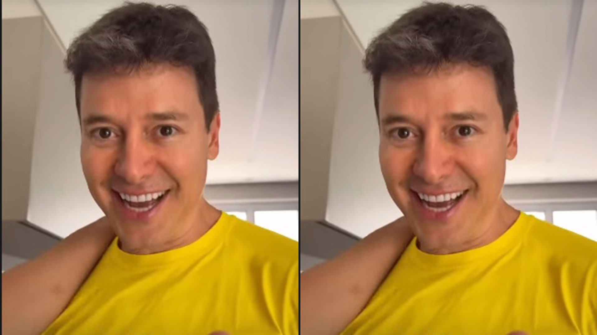 Rodrigo Faro presenteia funcionária com apartamento