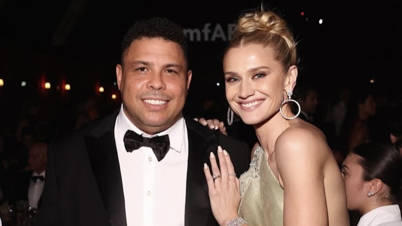 Ronaldo Fenômeno relembra começo de seu namoro com Celina em 2015