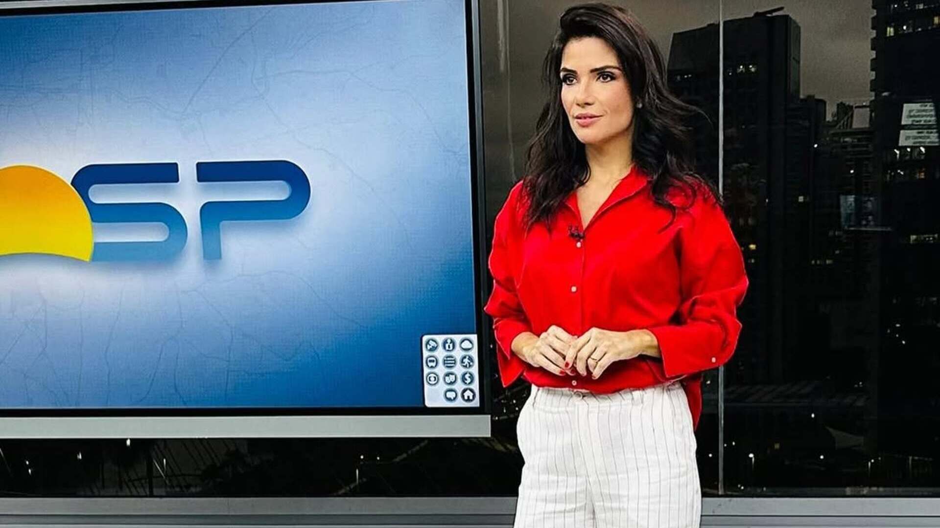 Sabina Simonato mostra reação da filha ao vê-la na TV: ‘Até dispara’