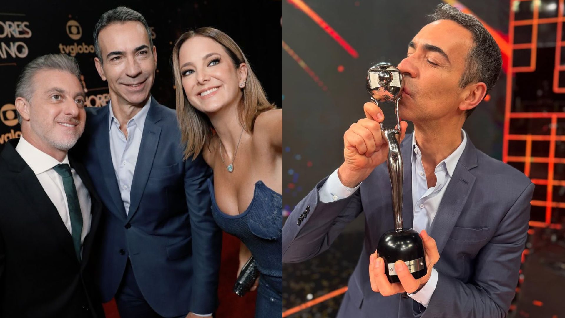 Ticiane Pinheiro abre álbum de fotos nos bastidores da Globo: ‘Festa linda’