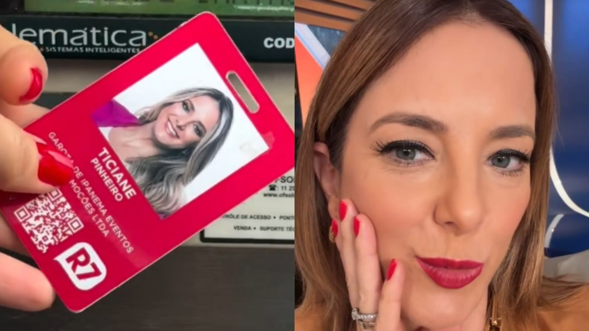 Ticiane Pinheiro enfrenta perrengue ao chegar nos estúdios da Record: “Barrada”