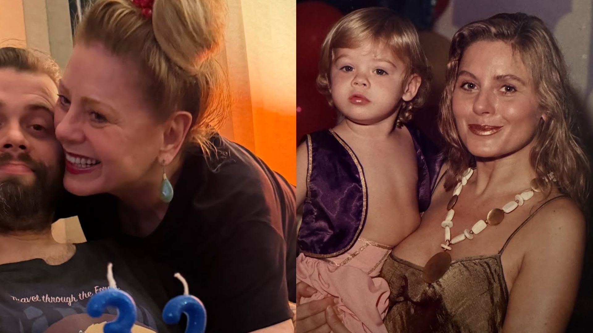 Vera Fischer encanta ao mostrar fotos do aniversário do filho: ‘O tempo voa’
