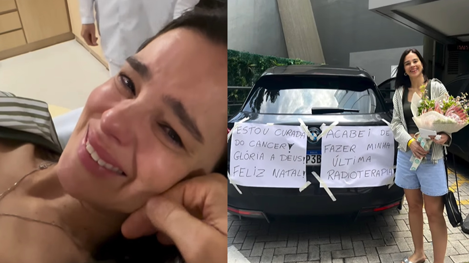 Vera Viel celebra última sessão de radioterapia: ‘Presente que não tem preço’