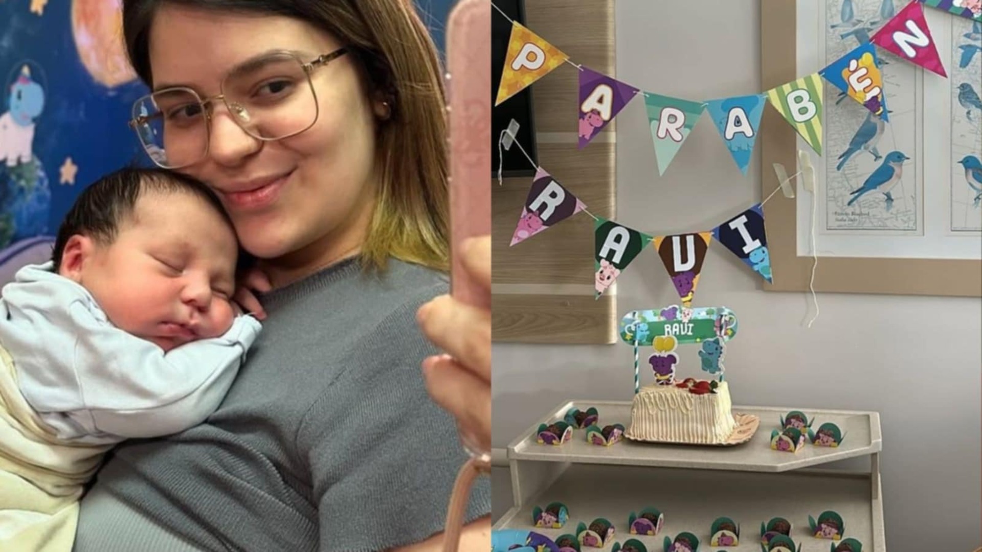 Viih Tube desabafa ao ver Ravi completar seu 1º mês de vida no hospital
