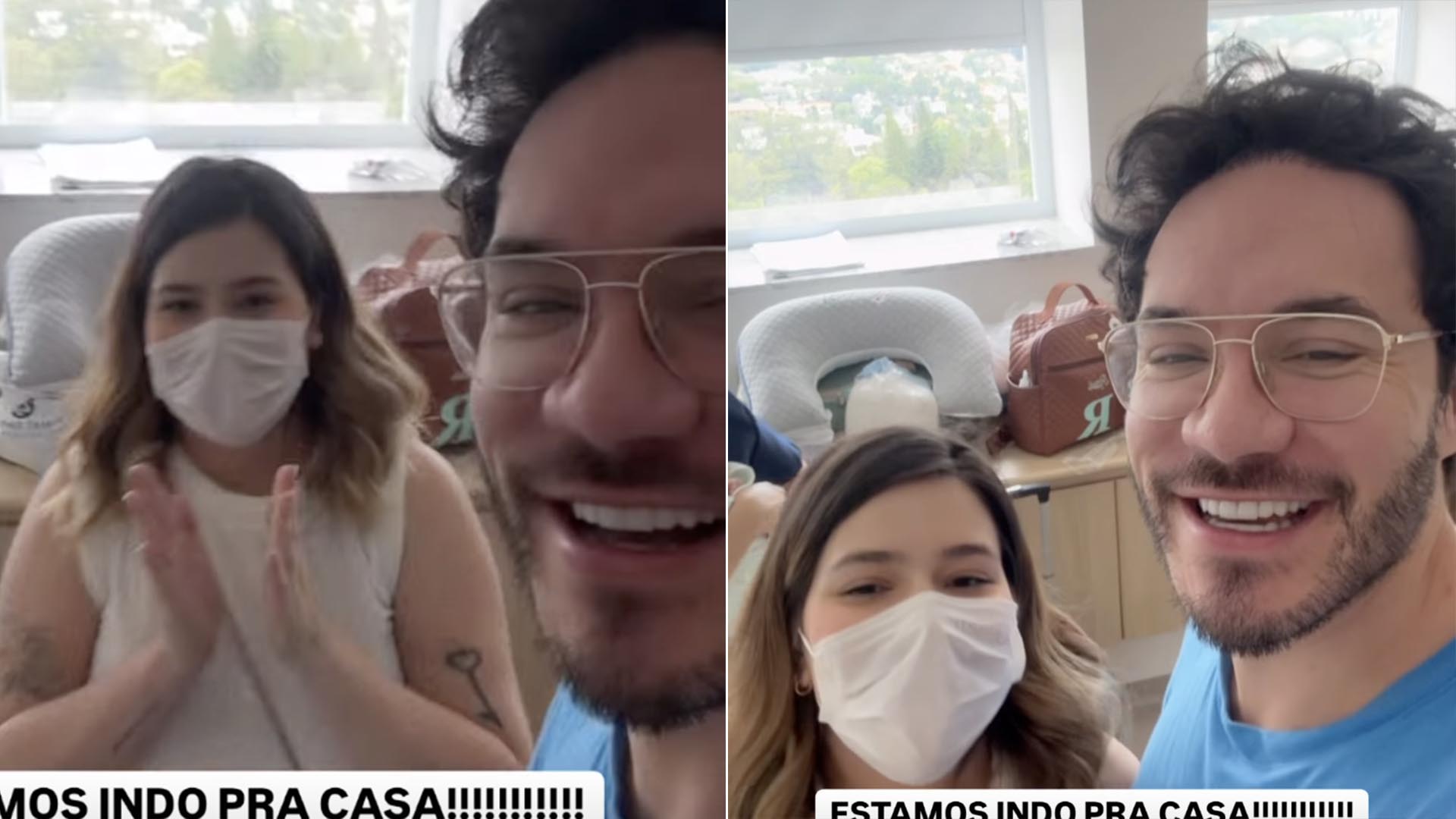 Eliezer celebra alta hospitalar do filho: ‘Deus deu pra gente a vitória’