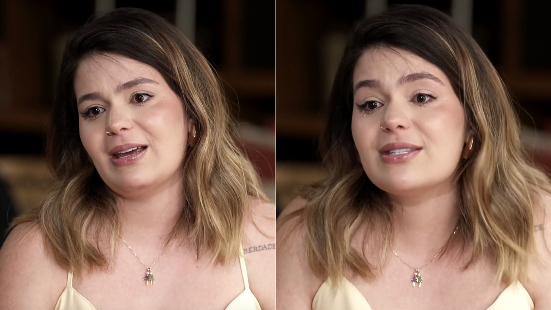 Viih Tube chora ao falar de Ravi no Fantástico: ‘Fiquei bem mal’
