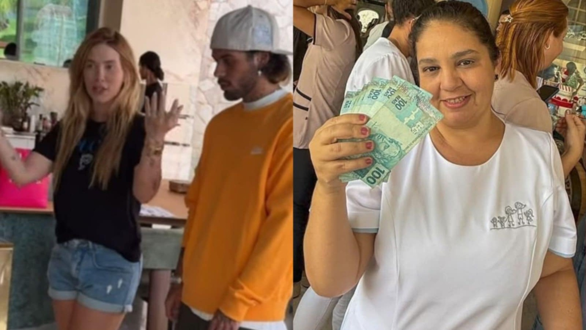 Virginia surpreende funcionários com cestas de Natal com notas de cem; veja