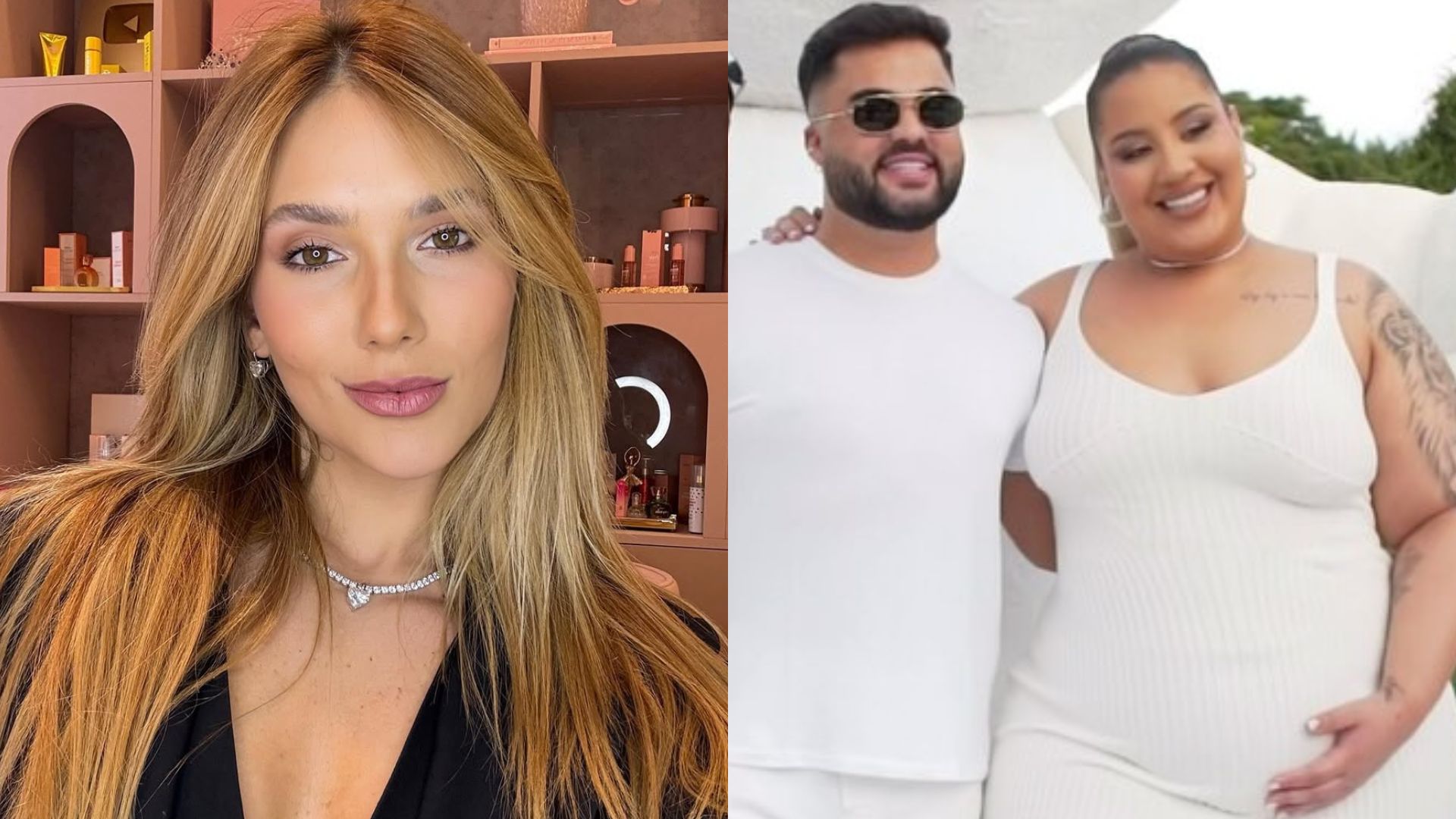 Virginia Fonseca surpreende irmã grávida de Lucas Guedez com gesto nobre