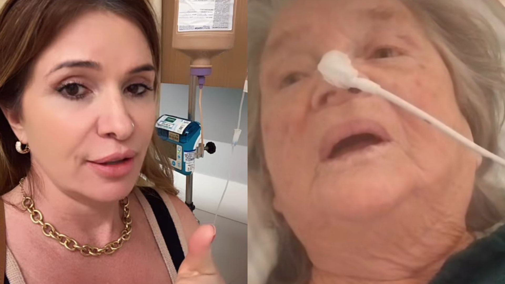 Mãe de Viih Tube atualiza quadro de saúde da vó da influencer e revela medo