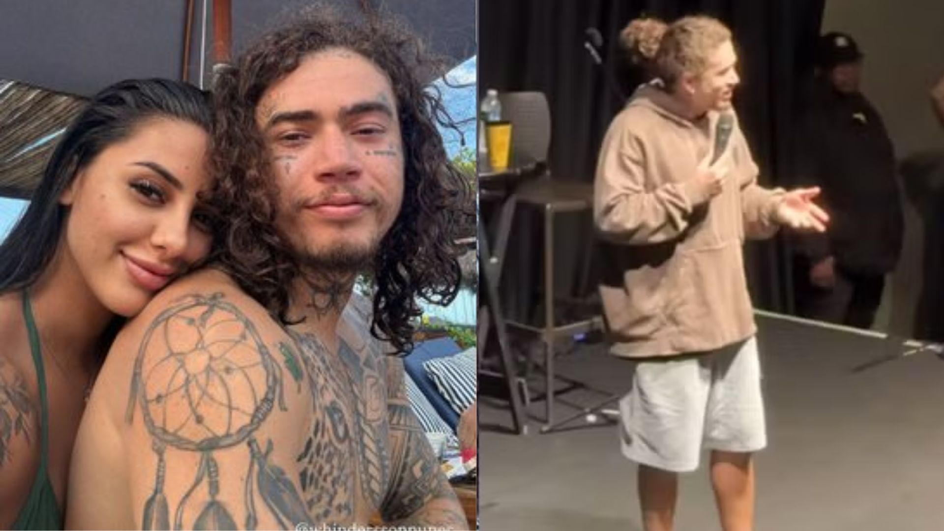 Affair de Whindersson Nunes acompanha show do humorista em São Paulo
