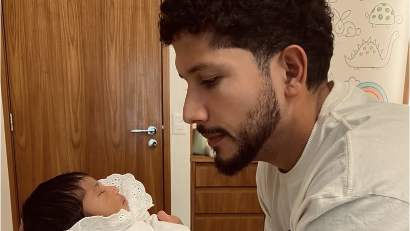 Yuri Lima exibe momento pai e filha com Nala, sua filha com IZA