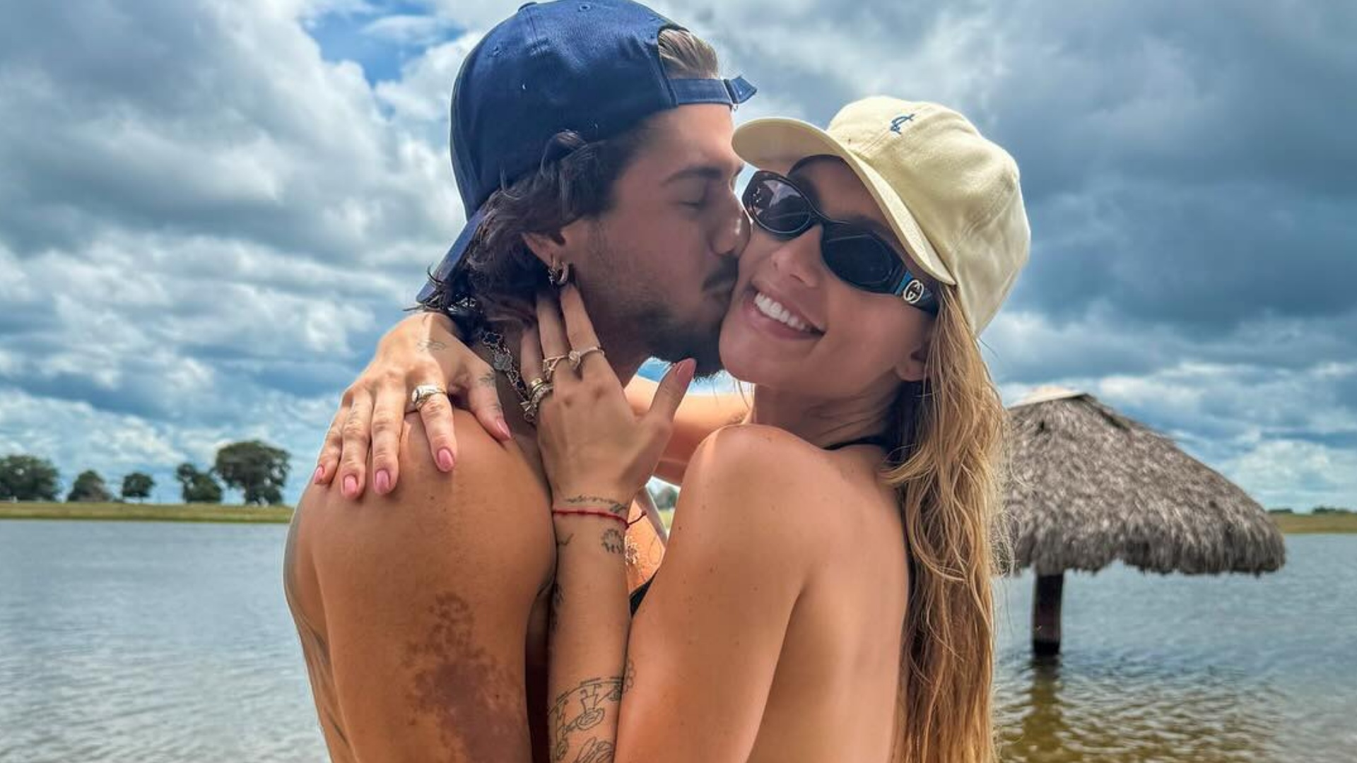 Virginia Fonseca ganha beijo e ‘mão-boba’ de Zé Felipe: ‘Quero você’