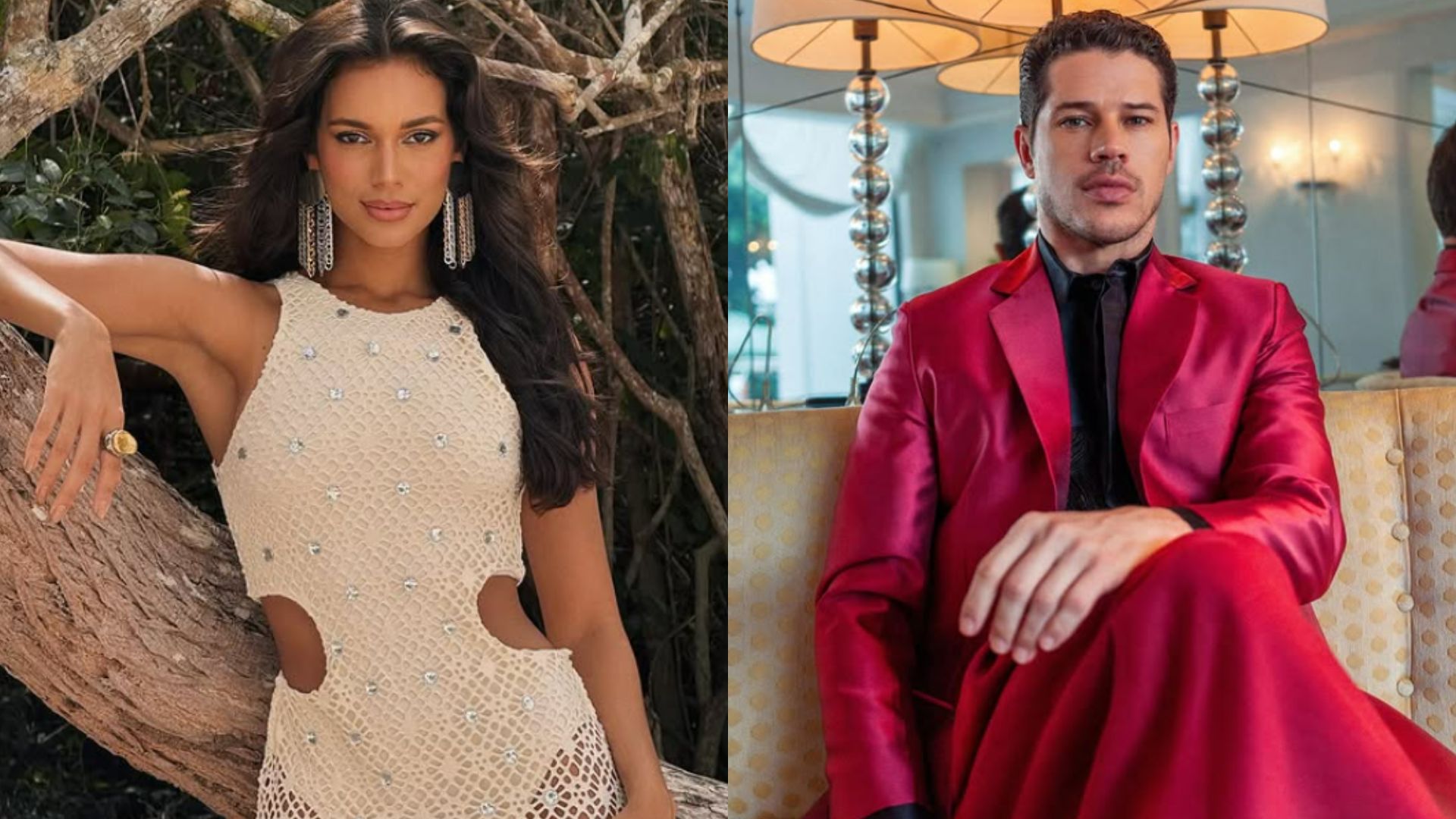 Assumidos? Alane e José Loreto são vistos aos beijos após rumores de affair