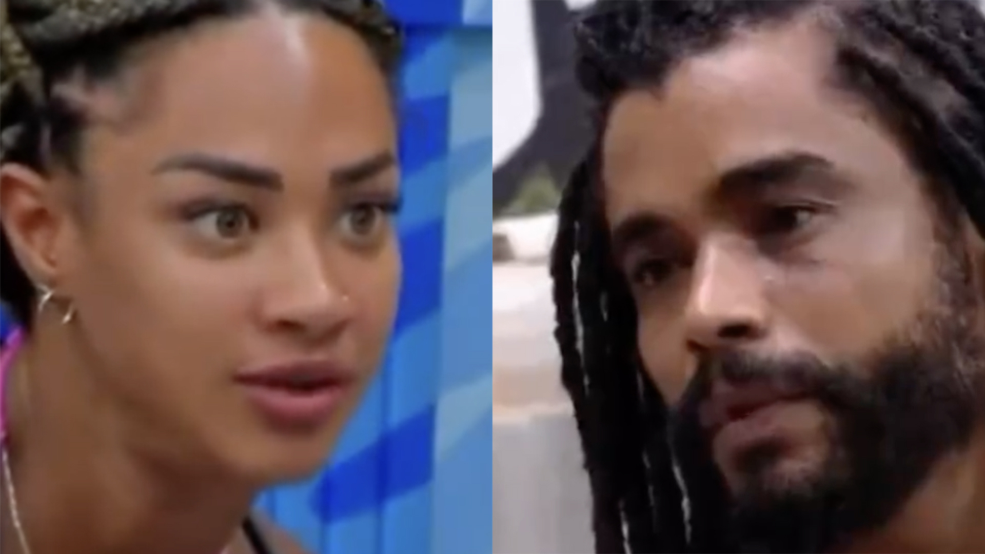 BBB 25: Aline e Diogo abrem o jogo sobre possível romance: ‘Beijinho’