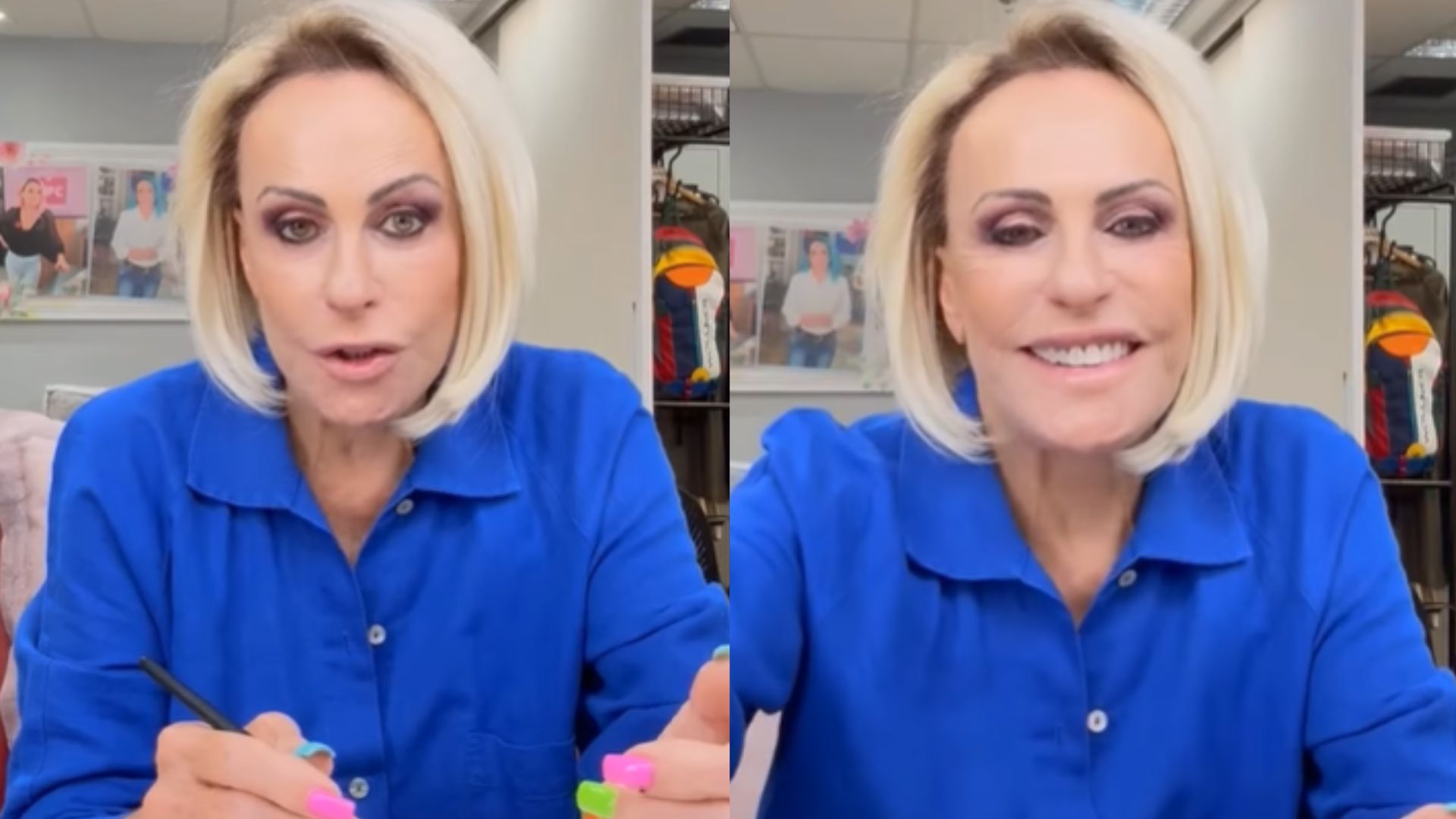 Ana Maria Braga celebra volta ao Mais Você após afastamento médico