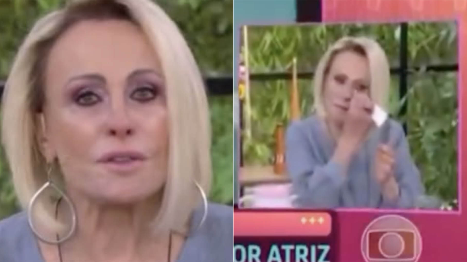 Ana Maria Braga chora ao ver notícia sobre Fernanda Torres no Oscar