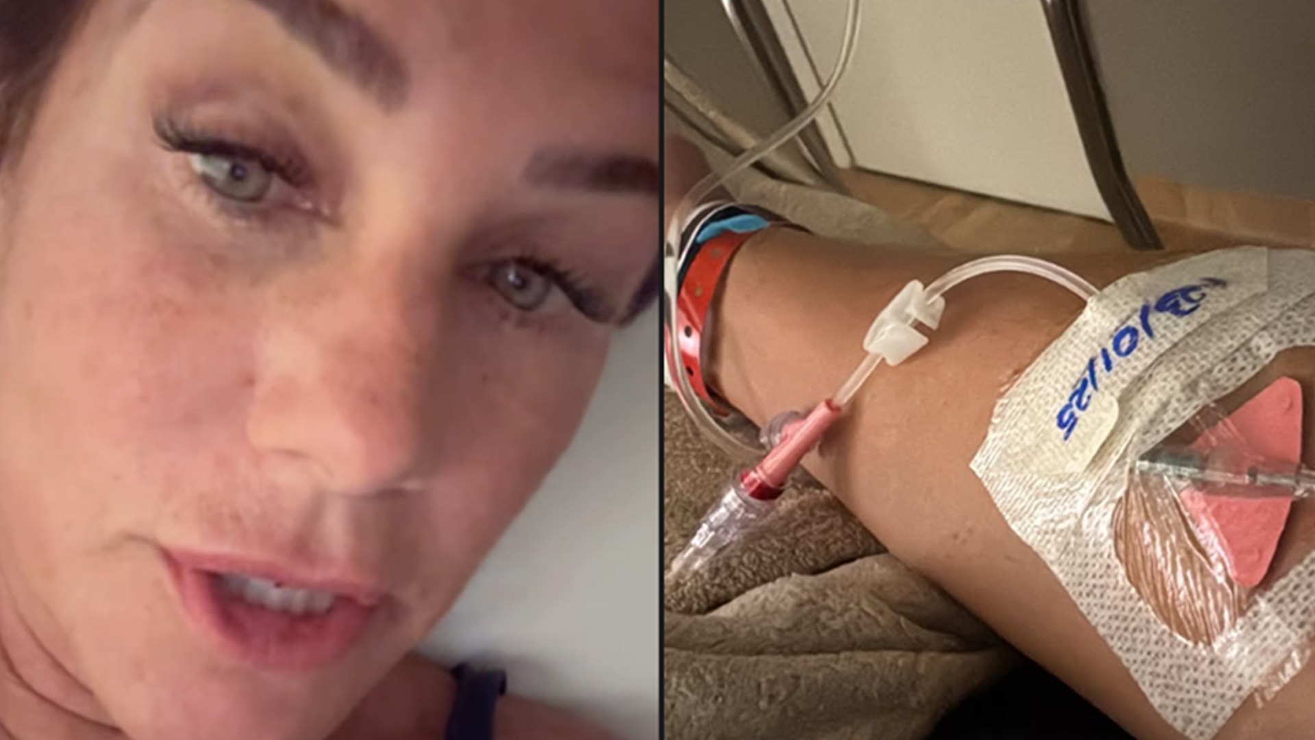 Ex-paquita Andrea Veiga vai parar no hospital e explica o que aconteceu: ‘Negócio tá bravo’