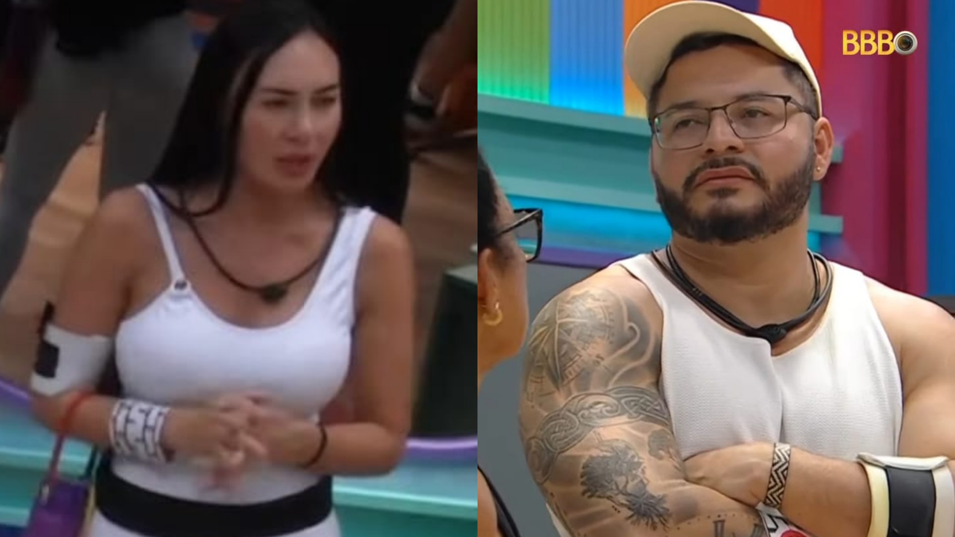 BBB 25: Arleane e Marcelo discutem sobre voto: ‘Você não está só no jogo’