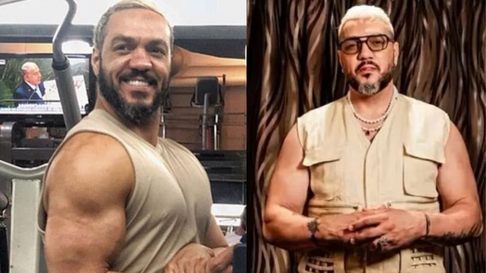 Belo quer voltar a ter o corpo musculoso que tinha com Gracyanne