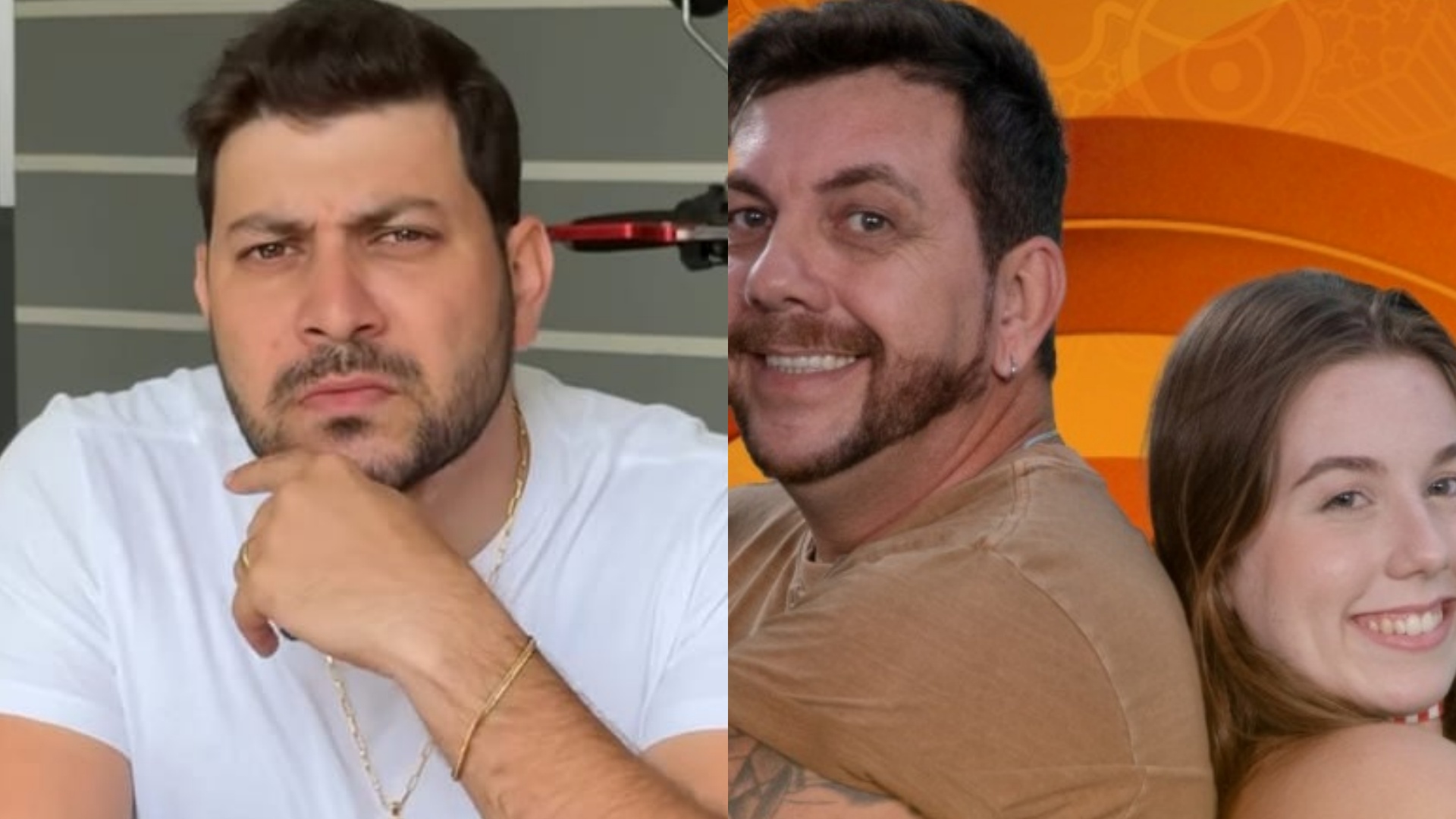 Caio Afiune brinca sobre semelhança com participante do BBB 25