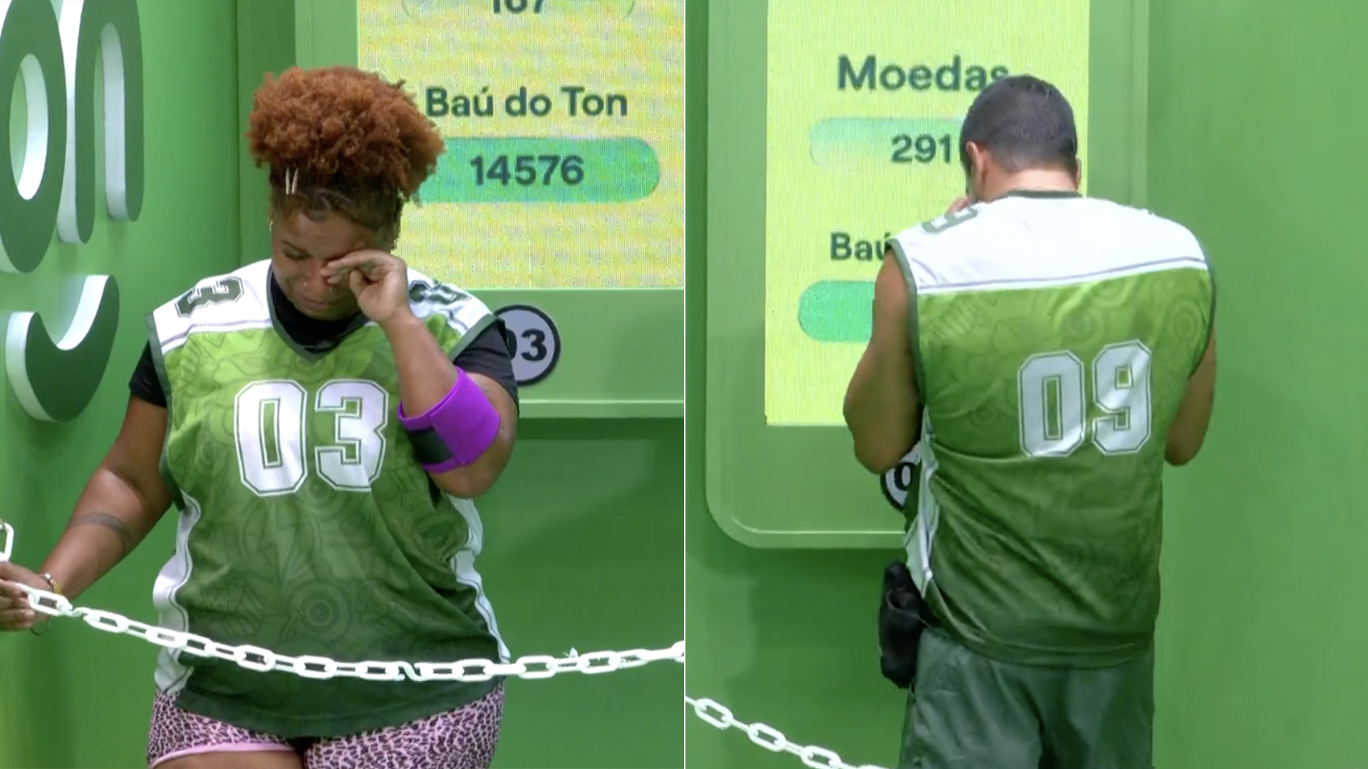BBB 25: Acabou! Participante chora e desiste da prova de resistência