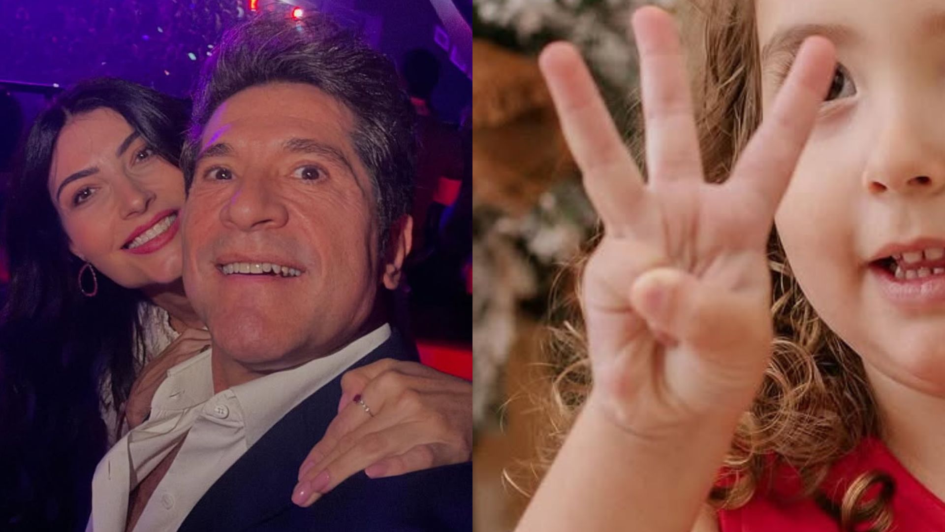 Cantor Daniel e a esposa dividem fotos raras da filha caçula em aniversário