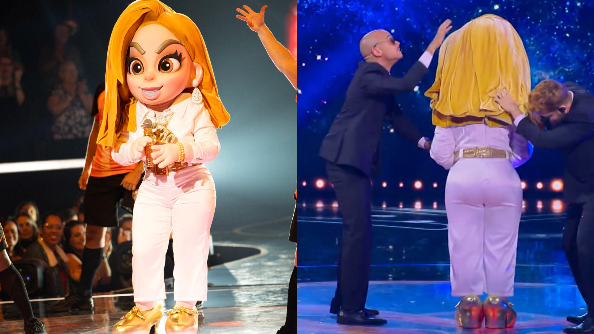 Carminha é desmascarada no ‘The Masked Singer Brasil’; saiba quem é!