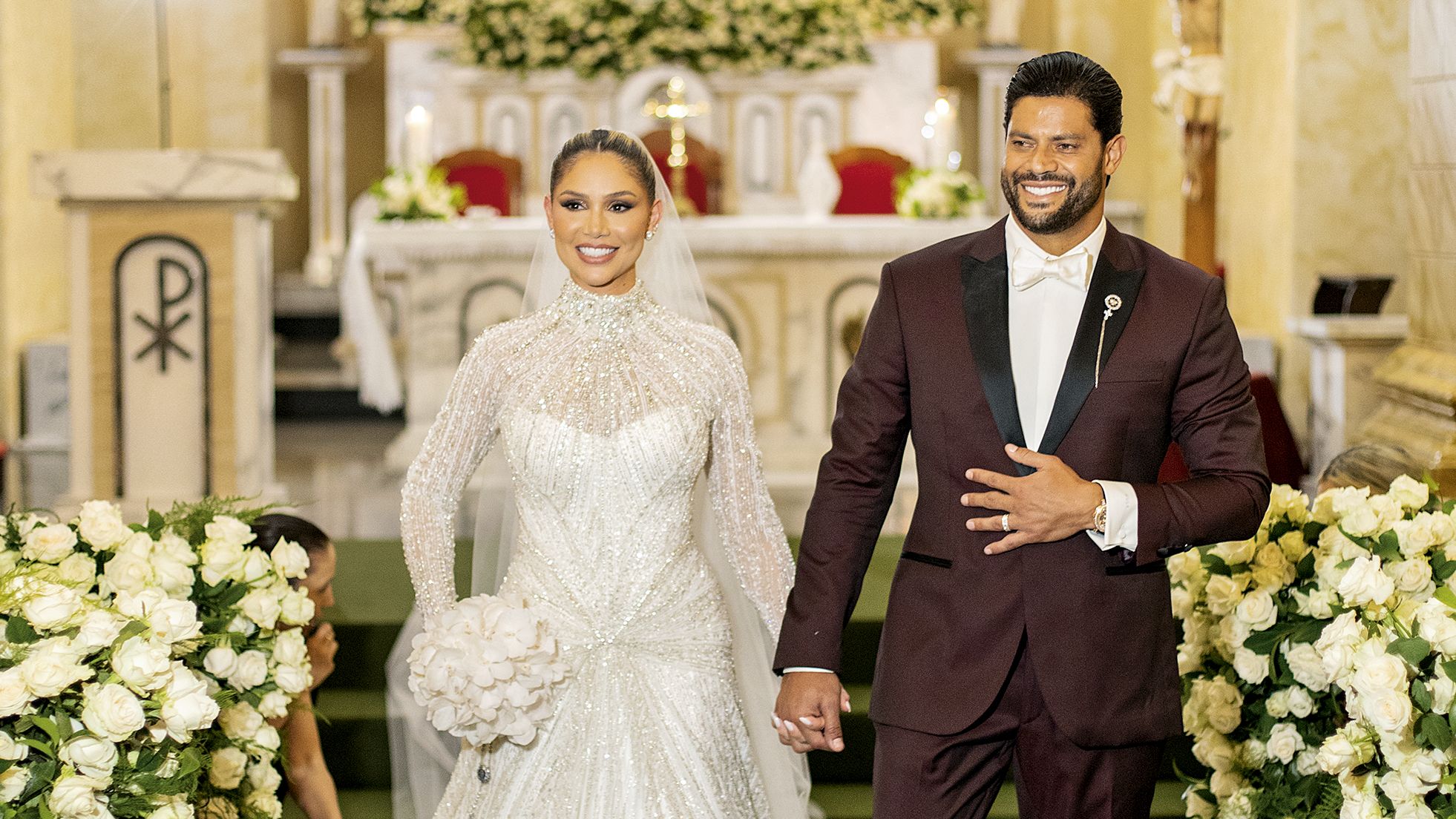 Hulk se declara para esposa: ‘Te amar foi a decisão mais certeira que meu coração tomou’