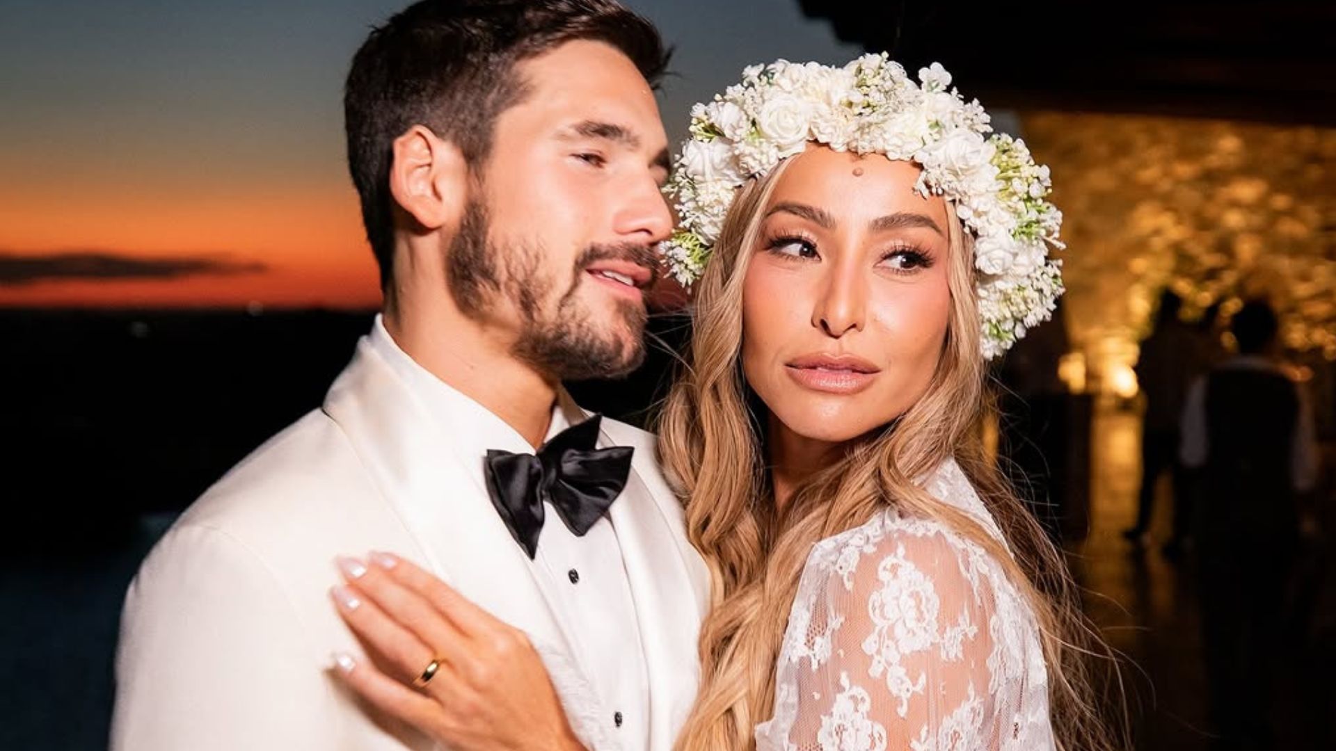 Nicolas Prattes divide fotos inéditas de seu casamento com Sabrina Sato