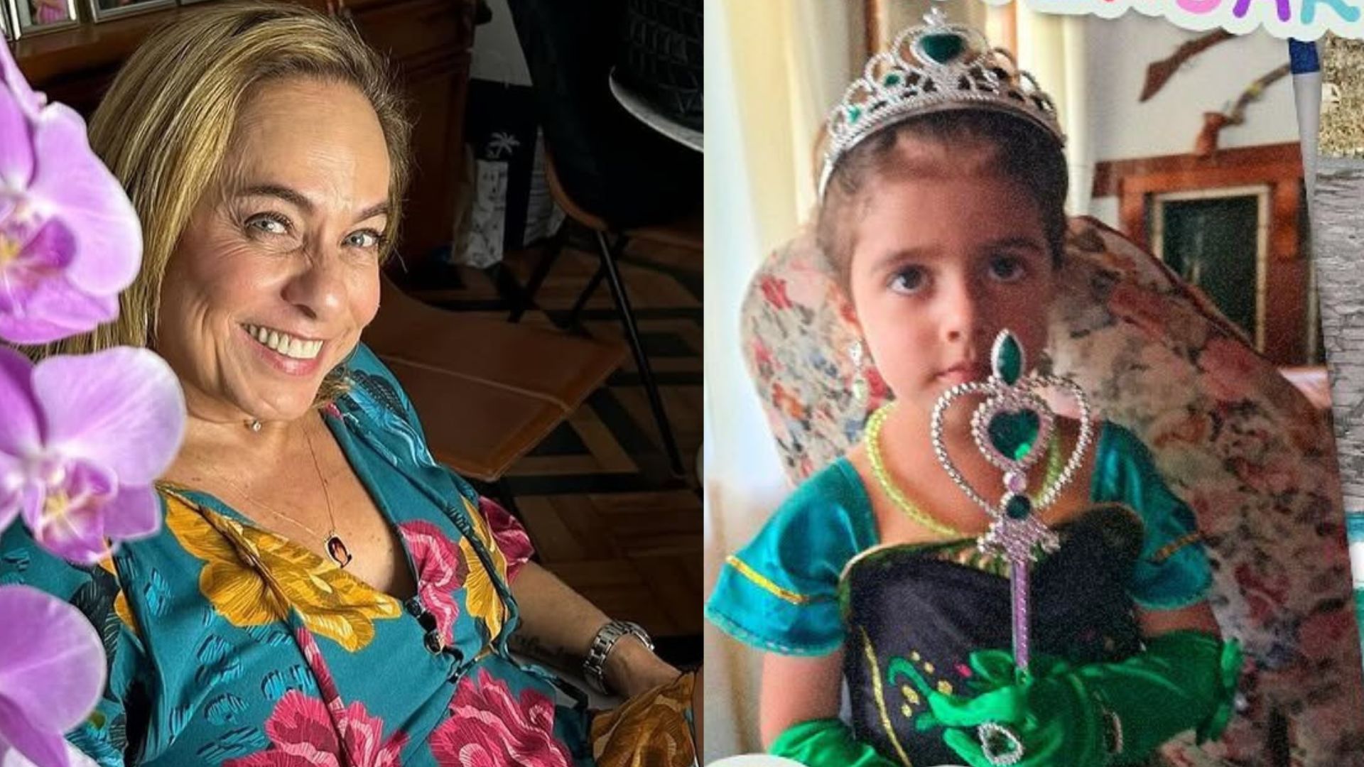 Cissa Guimarães encanta ao comemorar o aniversário da neta: ‘Vovó te ama’