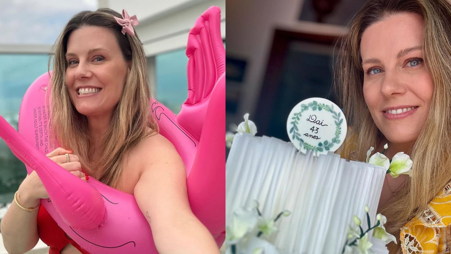 Daiana Garbin comemora aniversário com festa intimista: ‘Celebrar a vida’