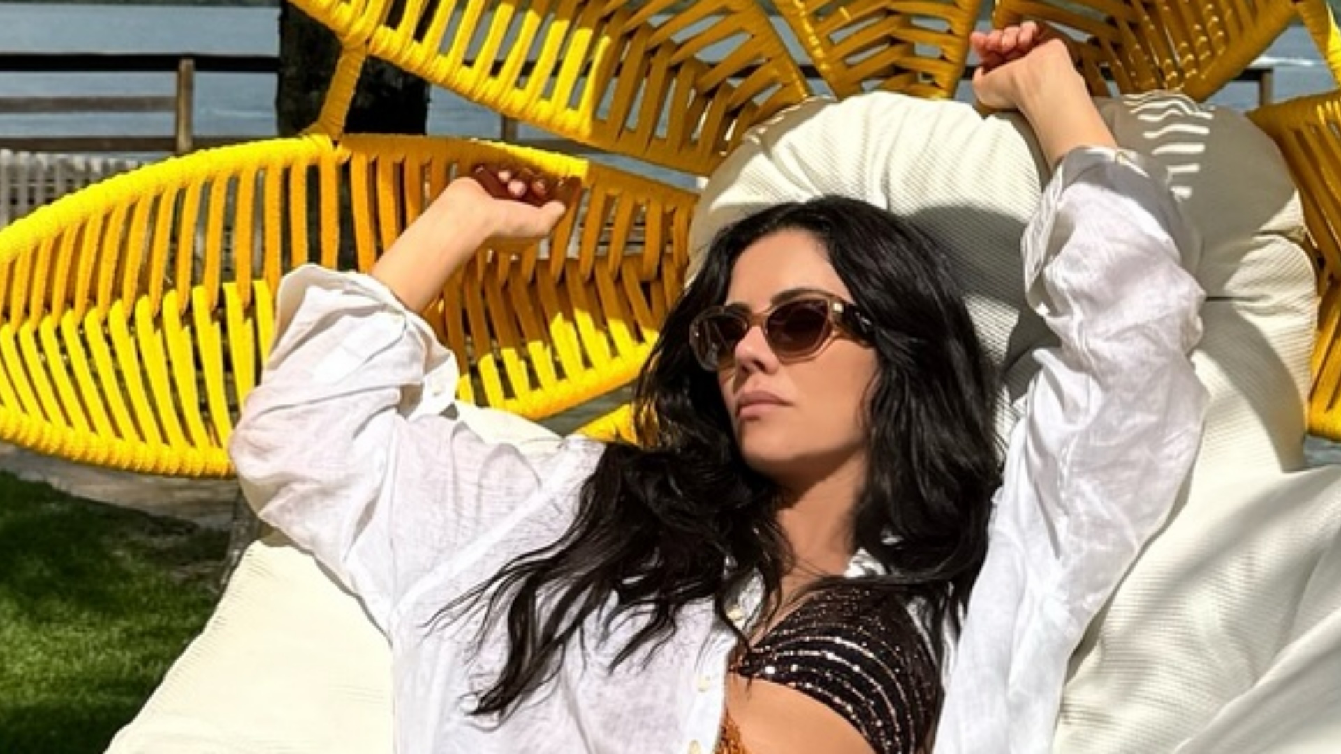 Daniela Albuquerque impressiona ao exibir corpo sarado: ‘Maravilhosa’